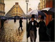 Gustave Caillebotte Paris Street, Rainy Weather China oil painting reproduction